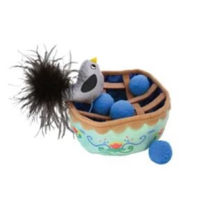 KONG Puzzlements Pie Cat Toy, One Size Fits All