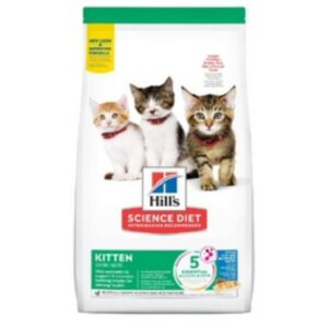 Hill's Science Diet Ocean Fish & Brown Rice Recipe Kitten Cat Food 3.5 Lbs