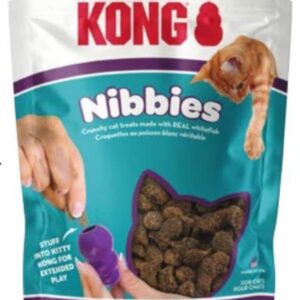 Kong Nibbies White Fish Flavor Dry Cat Food