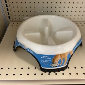 Petmate JW Skid Stop Slow Feed Bowl Dog Bowl