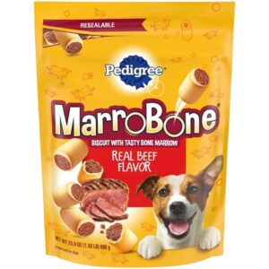 PEDIGREE Marrobone Beef Flavor Crunchy Treats for Dogs oz. Pack