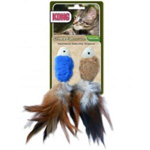 KONG Crinkle Fish Cat Toy
