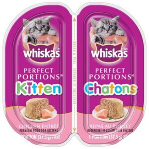 Whiskas Perfect Portions Kitten Chicken Pate Entr E