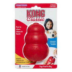 KONG Classic Durable Natural Rubber Dog Toy